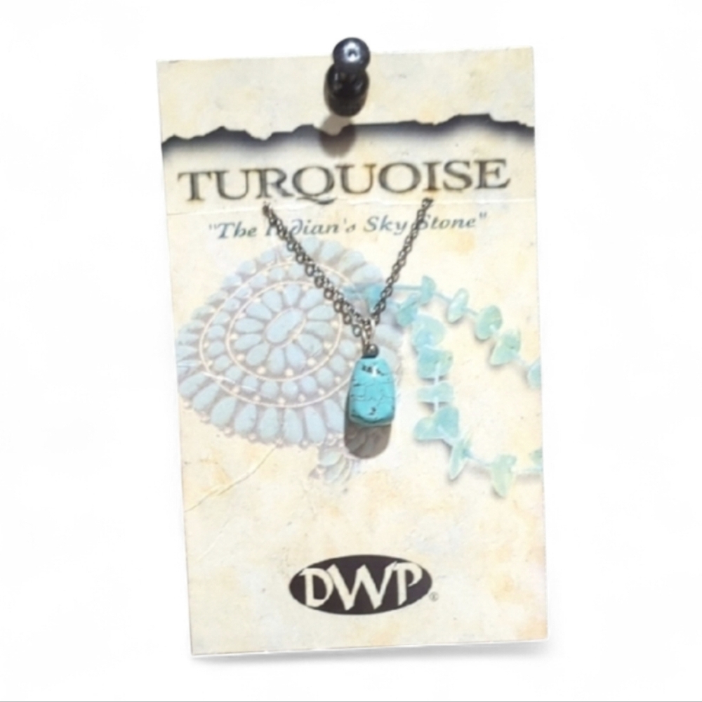 Turquoise Pendant Necklace